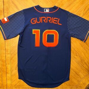 Nike Houston Astros Space City Connect Jersey Yuli Gurriel Men’s Size Small New